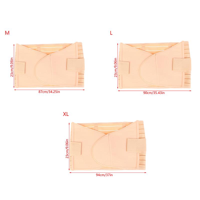 Women'S Postpartum Belly Slimming Belt With Elastic Waist Trainer Body Shaper Abdominale Sport Lumbar Joint Protector Sweat Belt