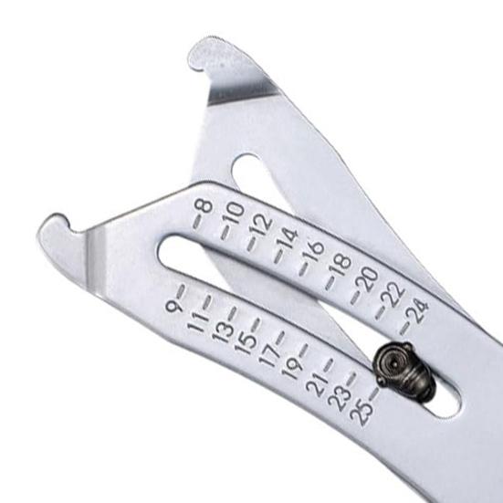 45293 шт. Портативный точный размер резьбы брелок для проверки гаек и болтов