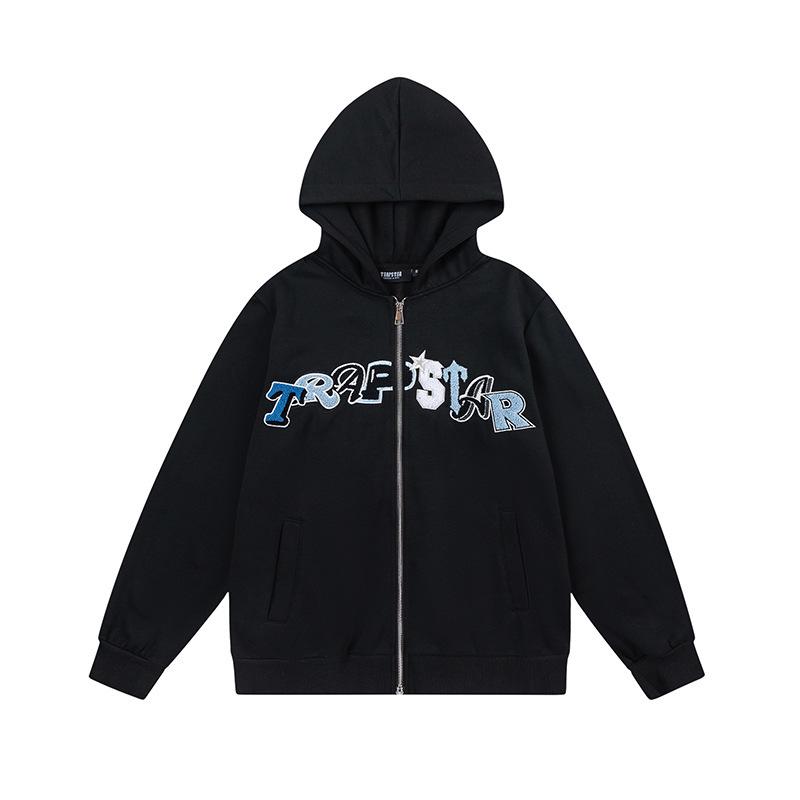 Комплект Trapstar: Худи и Штаны с Вышивкой - Унисекс, Зимний, Вельветовый, Тренд