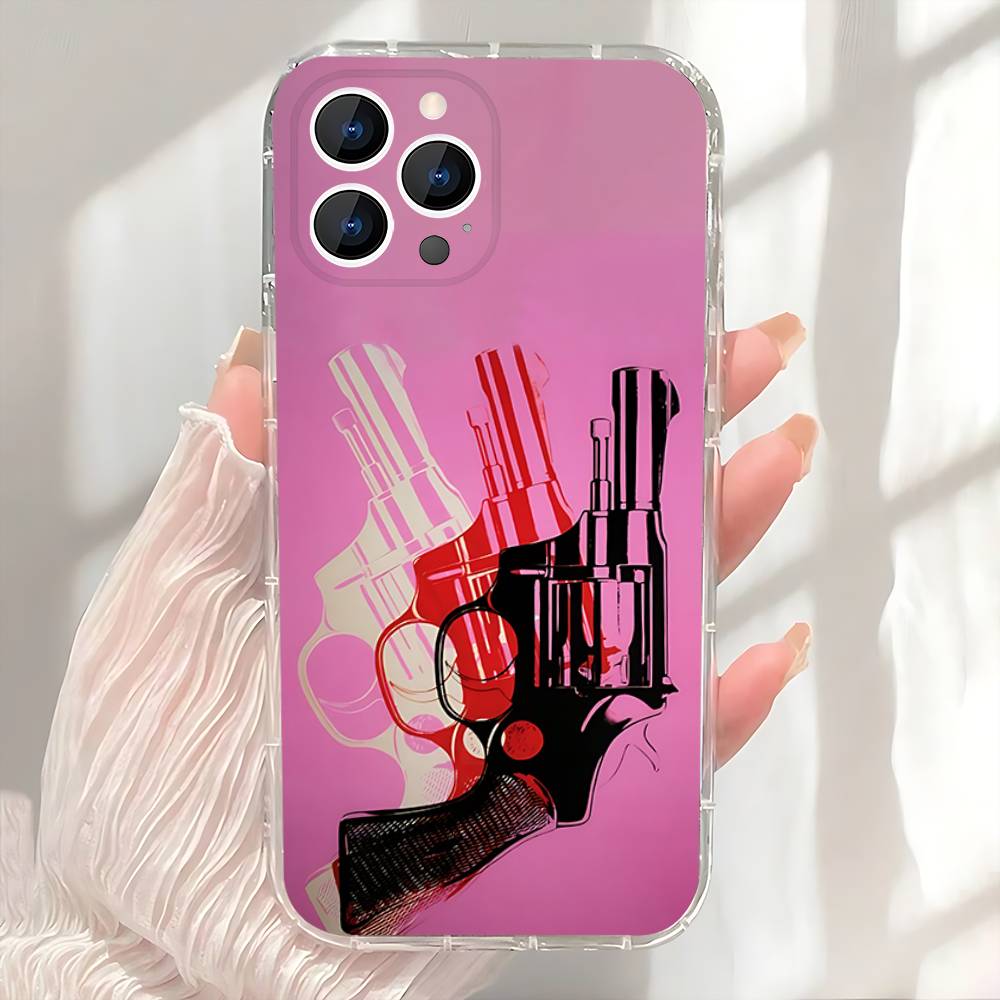 Чехол для телефона A-Andy W-Warhol Art для iPhone 17,16,15,14,13,12,11 Pro,Max,Plus,X,XS,XR,SE4,E Mini Прозрачный Мягкий Чехол