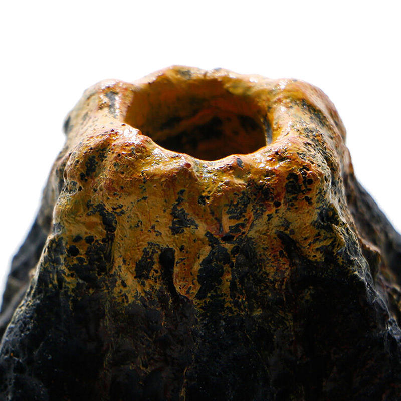 1 шт. нежный воздушный пузырьковый камень кислородный насос украшение для аквариума декор в форме вулкана праздничный подарок