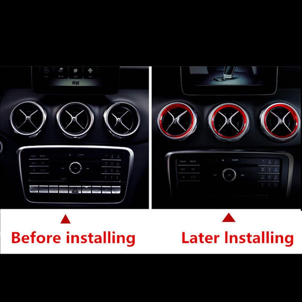 5 алюминиевых вентиляционных колец для Mercedes-Benz B класса