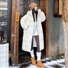 YJKDYK 2024 Winter Women's Long Bread Jacket Female Pure Color Hooded Thicken Warm Parka Coats Tops Women's Padded Jacket