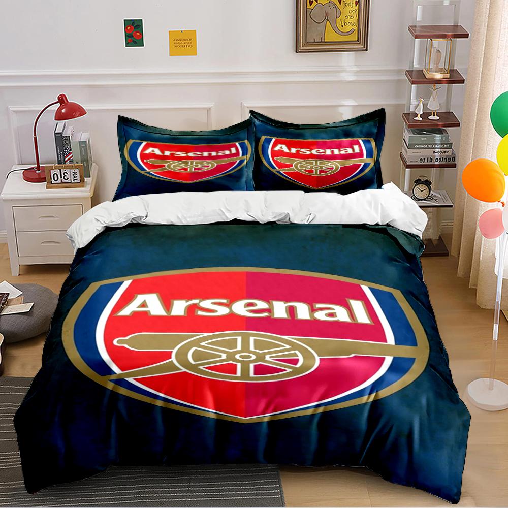 "Arsenal Logo Bedding Set" Bedding set (1 duvet cover, 2 pillowcases, duvet not included)
