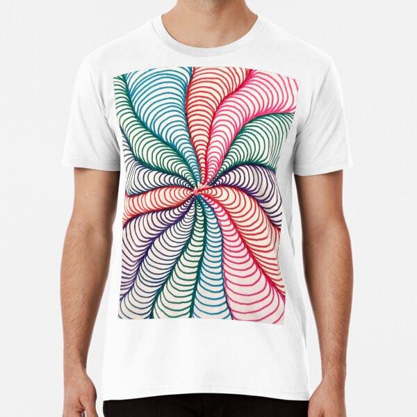 Colorful Simple Zentangle Design S to 5XL Made in the AU/USA T-Shirt