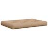 Pallet Seat Cushion VIANEN 100percent  Polyester Sand 120 x 60 x 12 cm