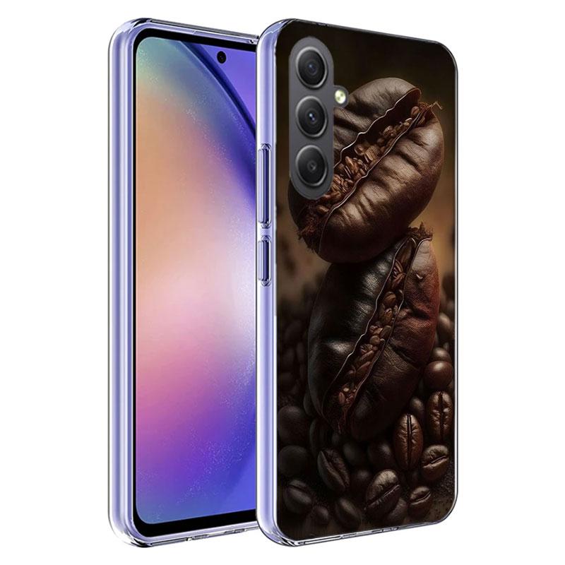 Newly Baked Coffee Beans Phone Case for Samsung A16 A26 A36 A56 A17 A37 A57 A07 A06 A02S A03 A04S A05S Galaxy Note 20 10 A50S A7