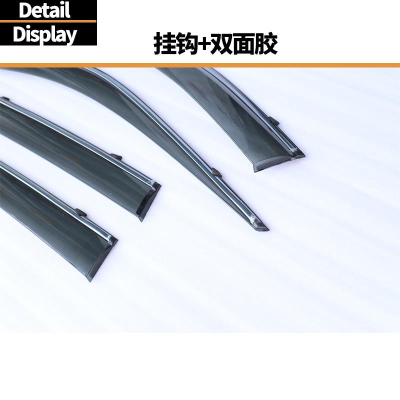Suitable for 2019-2024 Toyota RAV4 Window visors Rain or Shine Acrylic Rain Shield