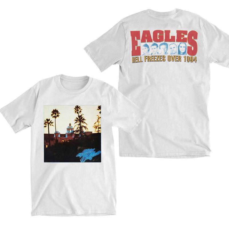 Новая мужская футболка 1994 года Eagles Hotel California California Hotel Памятная Винтажная