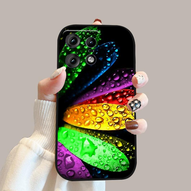 Мультяшный Роскошный Чехол Для Motorola Edge50 Pro Чехол Edge 50s Pro Силиконовый Мягкий Чехол Для Телефона Для Moto Edge 50 Fusion 5G Защитник