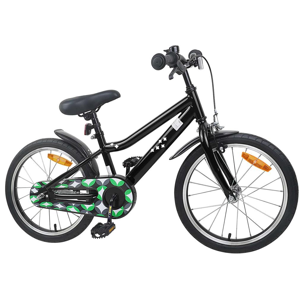 Kids Bike 18 Inch for Ages 5 7 Black