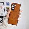 PU Leather Phone Case for Samsung Galaxy Z Fold 6 5 4 3 Fold6 Fold5 Fold4 Fold3 5G Magnetic Wireless Charging Protective Cover
