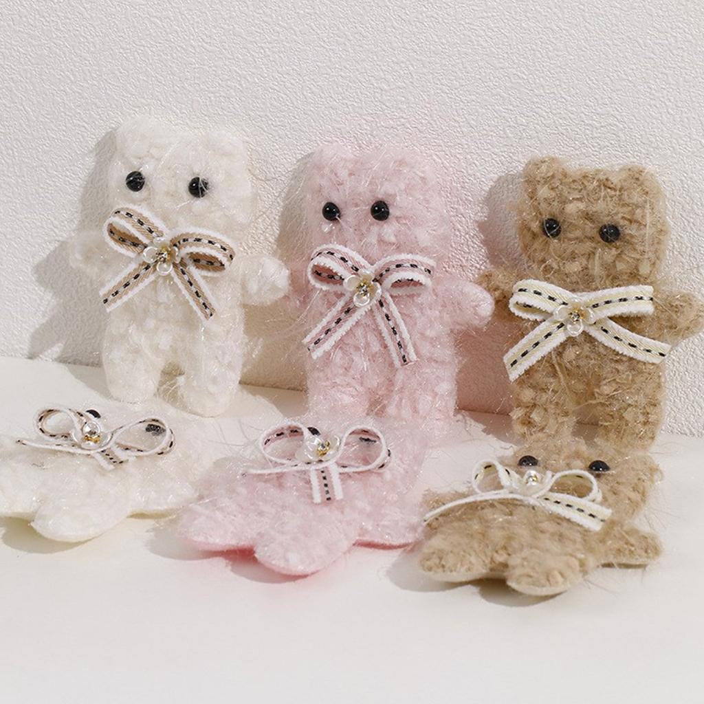 Милая мультяшная брошь-мишка Аксессуары для детской одежды и сумок Очаровательный DIY-аксессуар для сумок, одежды и носков