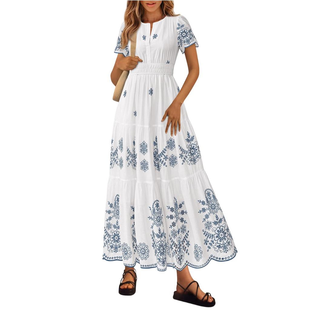 Женское модное повседневное платье -колор