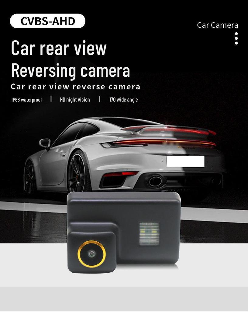 AHD Камера заднего вида для моделей Peugeot: 206, 207, 306, 307, 308, 406, 407, 5008