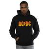 AC/DC Mens Fire Hoodie