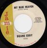 7inch Record DUANE EDDY - My Blue Heaven / Along Came Linda 1200 Jamie 1961 US Rock Used
