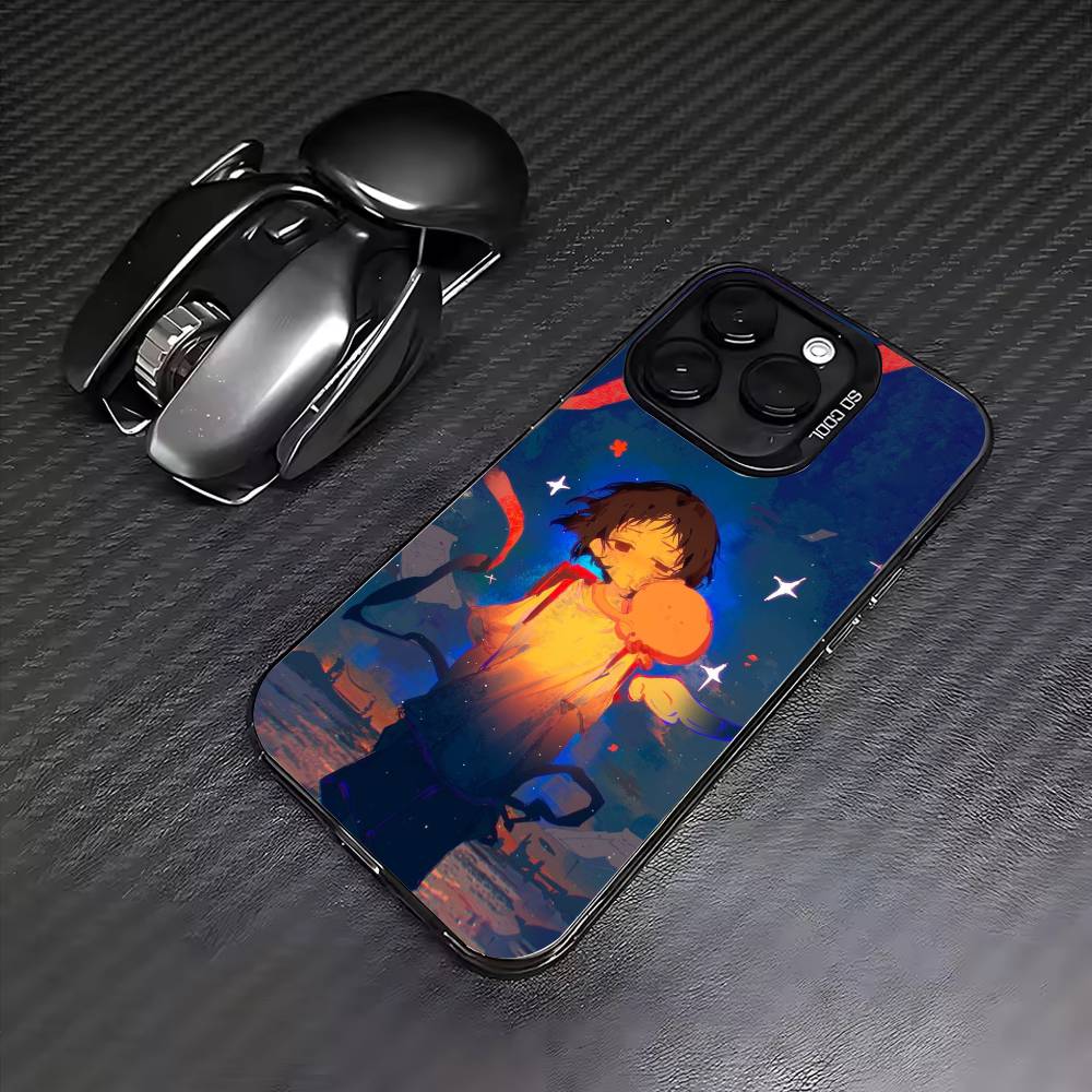 Чехол для телефона Anime T-Takopis O-Original Sin для iPhone17,16,15,14,13,12,11 Plus,Pro Max Цветной Посеребренный Внутренний Чехол