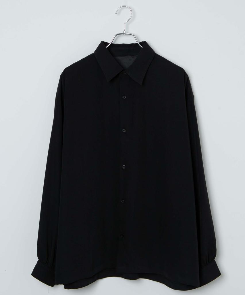 WEGO Spring Short Long Solid Oversized Loose Korean Summer Size Type B Black Men's Shirt, Sleeve/Long Sleeve, Thick, Big, Sleeve, T-Shirt, Color,