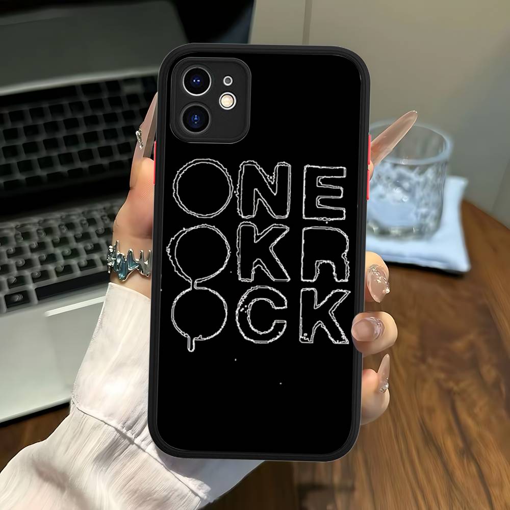Japanese Rock O-ONE OK ROCK Band Matte Protective Case For IPhone 16 15 14 13 12 11 Pro Max X XS MAX Protection Case