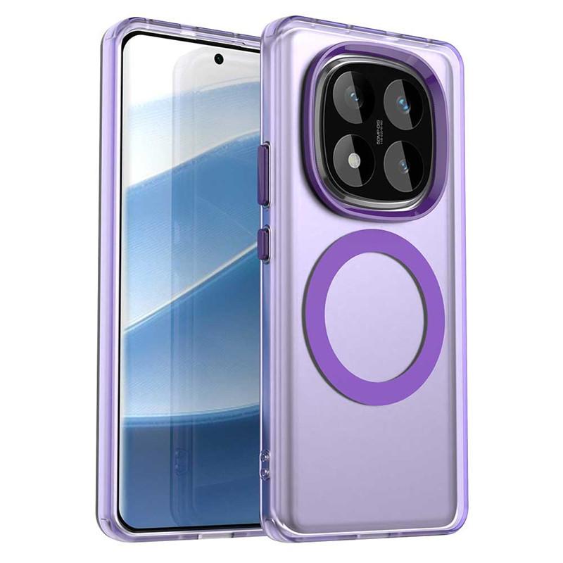 For Redmi Note 14 Pro Case For Redmi Note 14 Pro 5G Cover 6.67 Inch Translucent Candy Color Matte Shockproof Protective Bumper