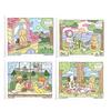 Cartoon Relaxing Coloring Book Educational Doodles Book  For Adults and Teens