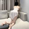Sex Underwear Sexy Ultra-thin Free Perspective Tight Suspender Dress Pure Desire Bed Passion Woman
