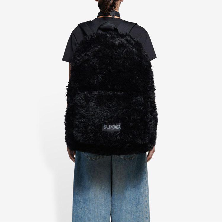 Balenciaga Обычная футболка женская черная 612964TKVA31361