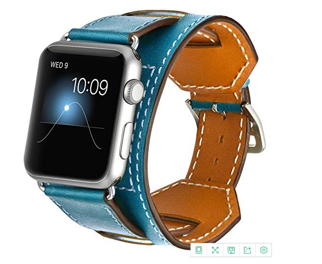 Ремешок для Apple Watch 44 мм 49 мм 46 мм 45 мм 41 мм 40 мм Браслет из натуральной кожи ремешок для часов iWatch Series 11 10 8 7 6 SE Ultra 2