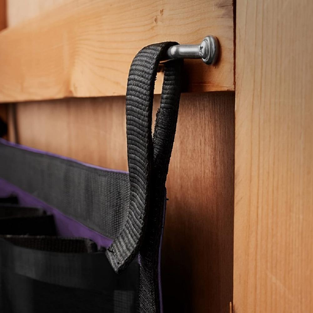 Horse Tack Storage Bag Large-Capacity Horse Trailer Organizer Multi-Pocket Storage Hanging Bag Horse Stable Supplies