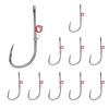 Hanging Spring Live Shrimp Fishing Hooks Carbon Steel Barbed Fishhook  Catfish Bass