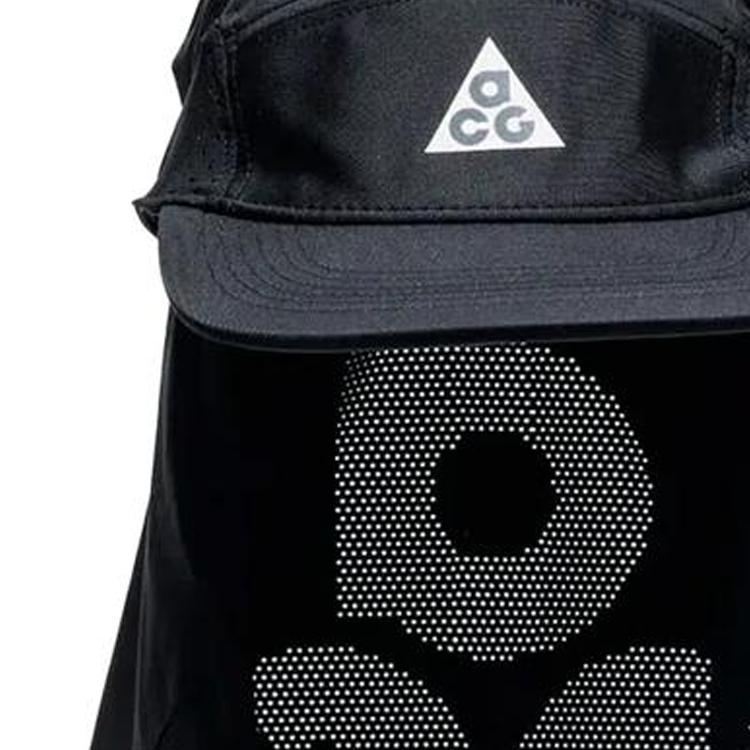 Nike Дизайн логотипа Полиэстер Спандекс Кепка-утка Унисекс кепки Черный HJ7021-010