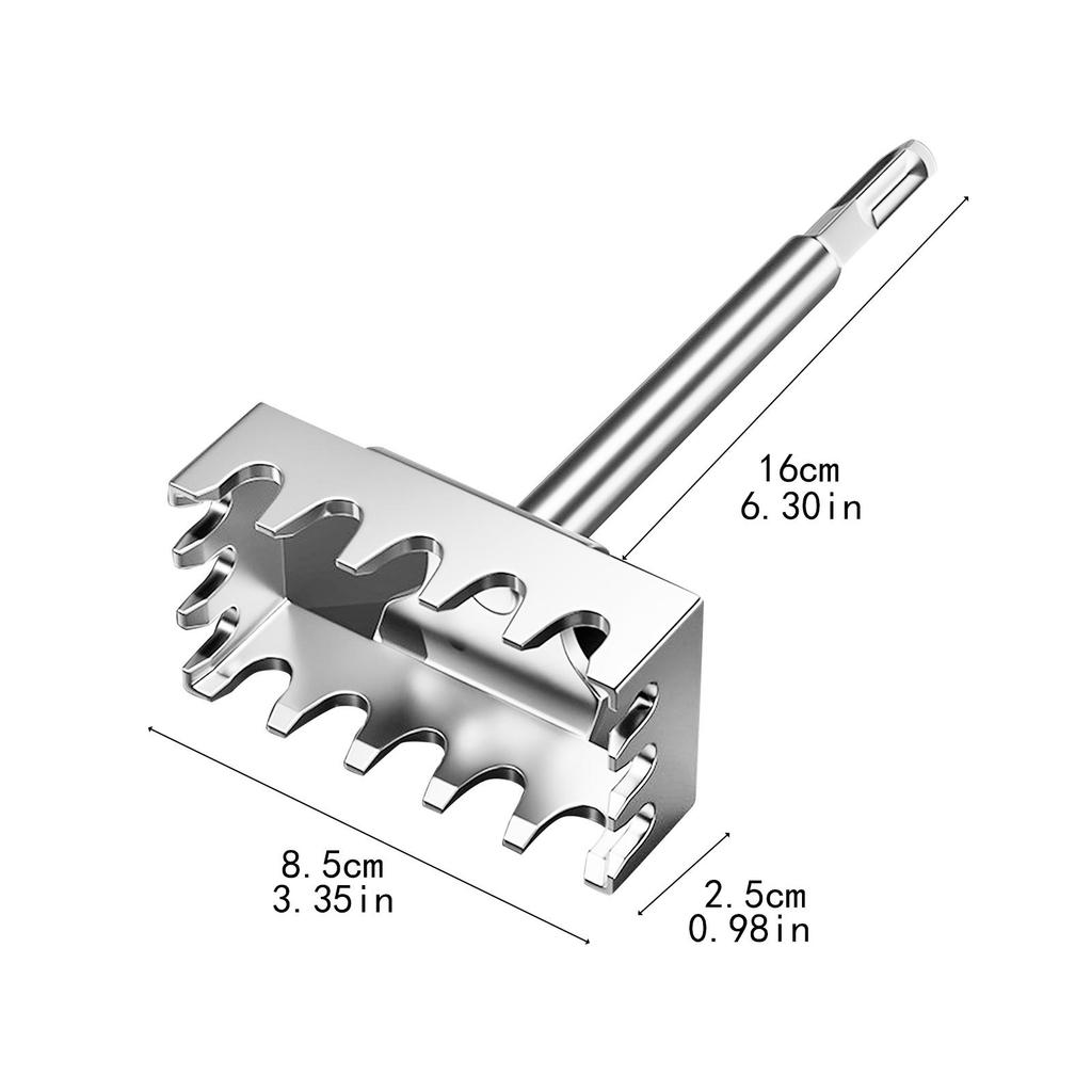 Квадратный фрезер для пазов Подходит для розеток типа 86 Сверхмощный Фрезер для пазов Резьба для цемента Ремонт дома DIY Проект Кирпич Бетон