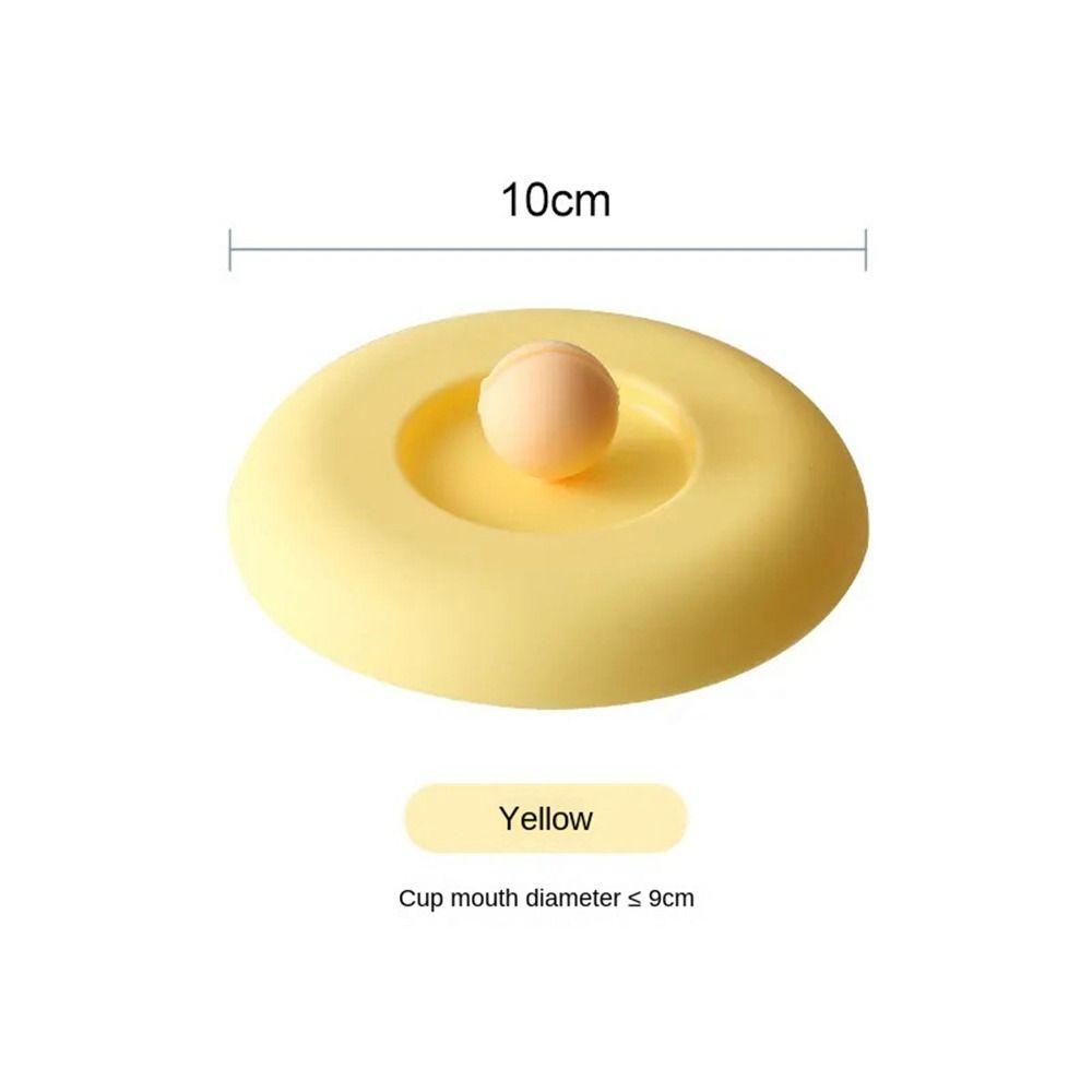 Non-toxic Silicone Cup Cover Anti-dust Coffee Mug Sealed Cap Water Cup Lid  Coffee Cup