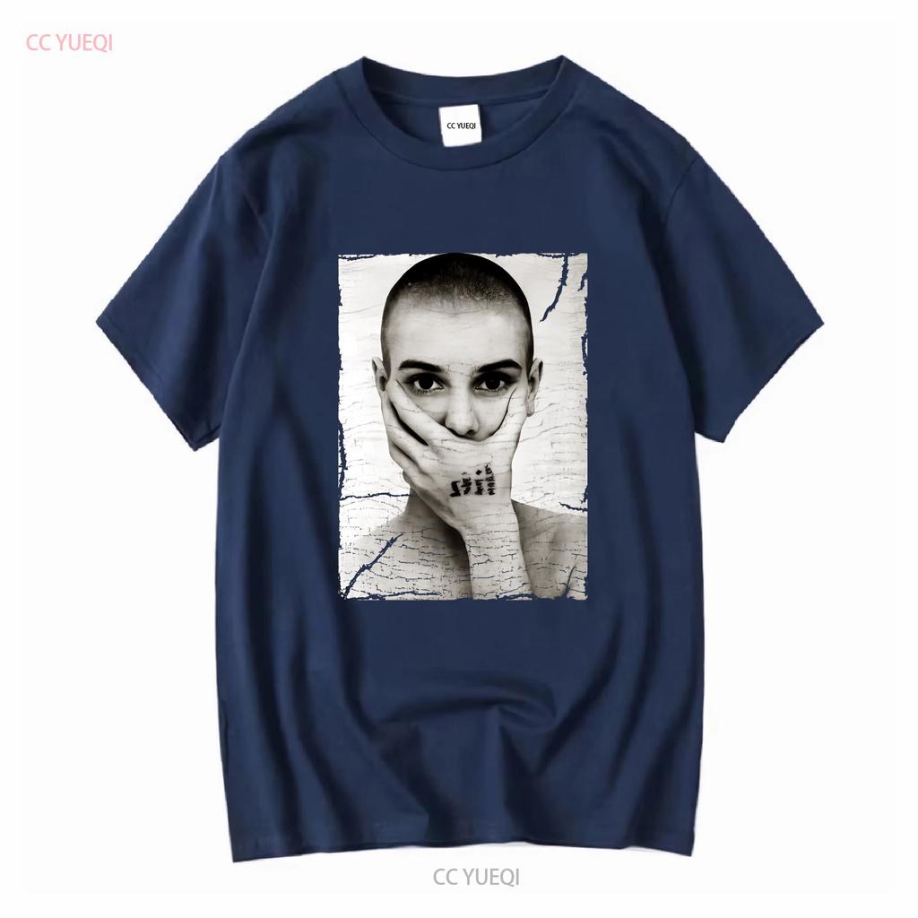 VTG Sinead O Connor smoking T shirt Short sleeve All sizes Te57379875 vintage Washed Slightly Top For Everyday Wear Casual Soft