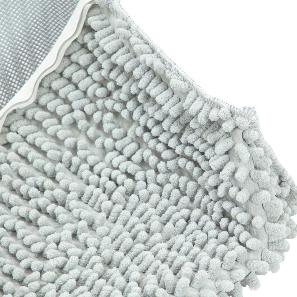 Fluffy Chenille Shoe Washing Bag Zipper Closure Shoes Cleaning Bag Washing Machine Bag Household