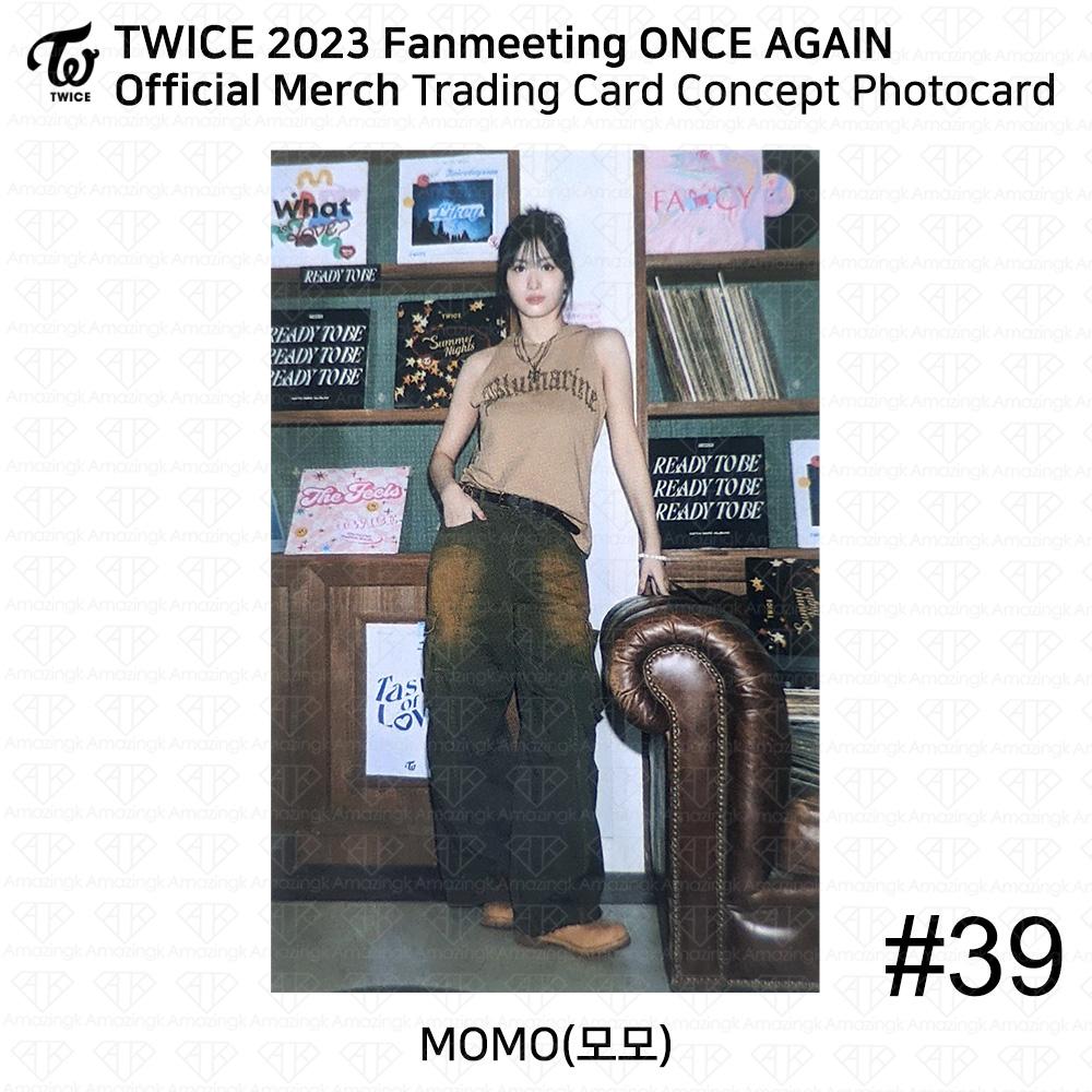 Twice Фан-встреча «ONCE AGAIN» в честь 8-й годовщины. Всплывающая карточка с коллекционной карточкой MD.