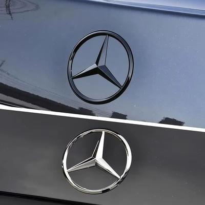 75-82 мм ABS для Mercedes Benz W213 W253 W117 W176 W204 W205 A C E CLA GLC Класс Автомобиля Задний Багажник Заменяемый Шильдик Значок Наклейка