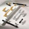 Ergonomic Drawer Pulls Zinc Alloy Door Handle Modern Simple Cabinet Handles Wardrobe