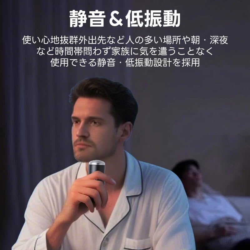 Mini Electric Rotary Shaver with 3 Blades for a Close IPX6 Perfect for Shaving In the USB with Locking Function To Prevent Misuse and Perfect for