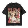 Funny Mariah Carey All I Want for Christmas Is You Graphic Print TShirt Man Women Summer Vintage Washed Cotton Top Oversize Tee