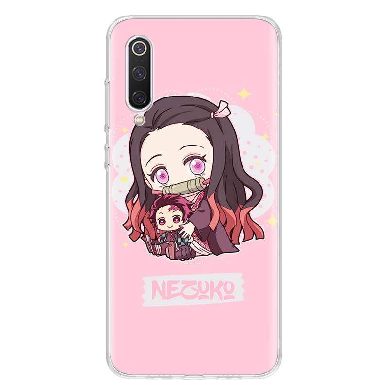 Симпатичный чехол для телефона Demon Slayer Kimetsu No Yaiba, чехол для телефона Xiaomi Redmi Note 10 Pro Max 10S 9 9S 9T 8 8T 11T 11S 11 5G 11E 7 6 5 4X