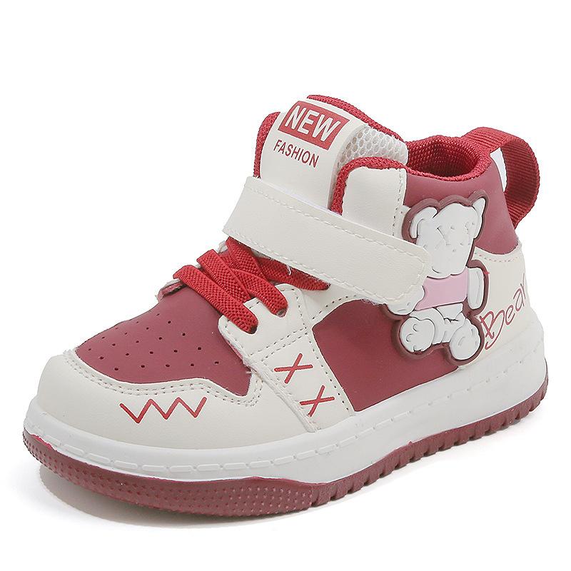 Детские кроссовки. Повседневная обувь для мальчиков и девочек. Обувь с высоким берцем с героями мультфильмов. Детские туфли на мягкой подошве.