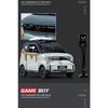 1/24 WuLing MINI EV GAME BOY Alloy Car Diecasts & Toy Vehicles Car Model Sound and Light Pull Back Car Toys for Kids Gifts