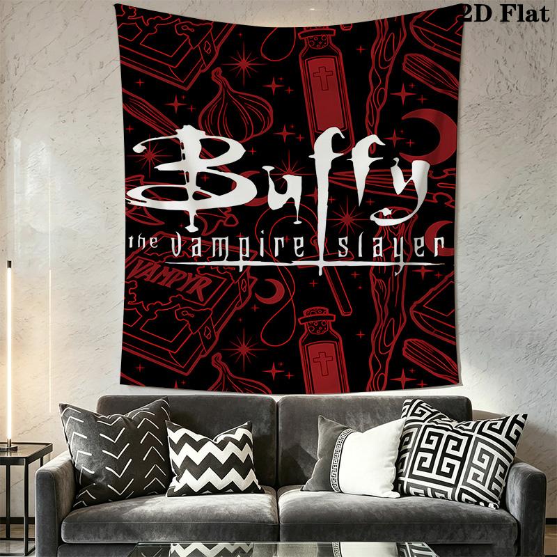 Buffy the Vampire Slayer Pattern Home Decor Tapestry, Wall Hanging, Decorative RV Wall Cloth.SGT0917161