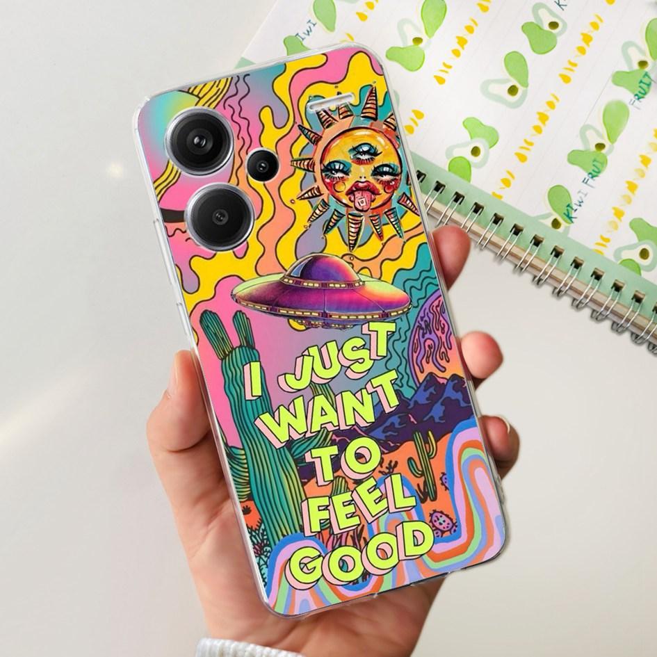 For Xiaomi Redmi Note 13 5G Case Luxury Marble Transparent Phone Cover For Redmi Note 13 Pro Plus Funda on Note 13 Pro 5G Bumper