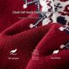 Женский ретро-свитер с жаккардовым узором Fair Isle
