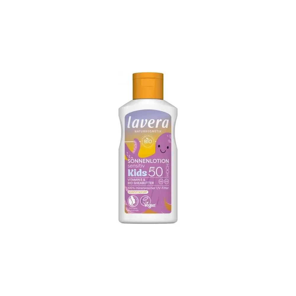 Lavera Kids Sun Lotion Sensitive LSF 50, 100ml