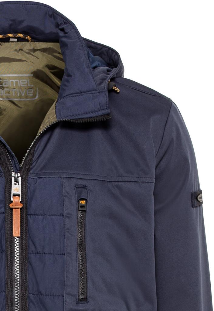 Зимняя куртка Camel Active Hybrid-Blouson mit Kapuze (430660 1O40 47) ночной синий