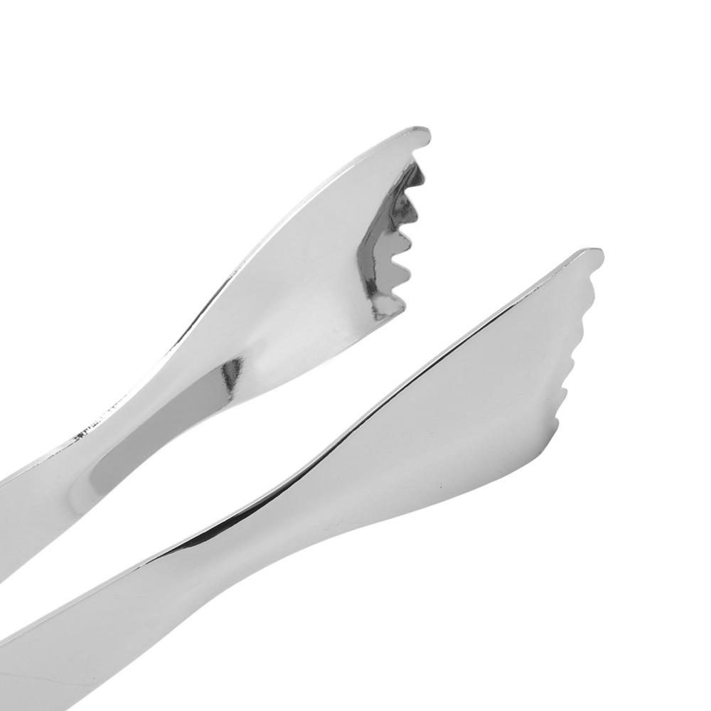 Thicken Design Ice Tongs Silver Black Kitchen Serving Tongs Sugar Tongs Home Kitchen Coffee Bar